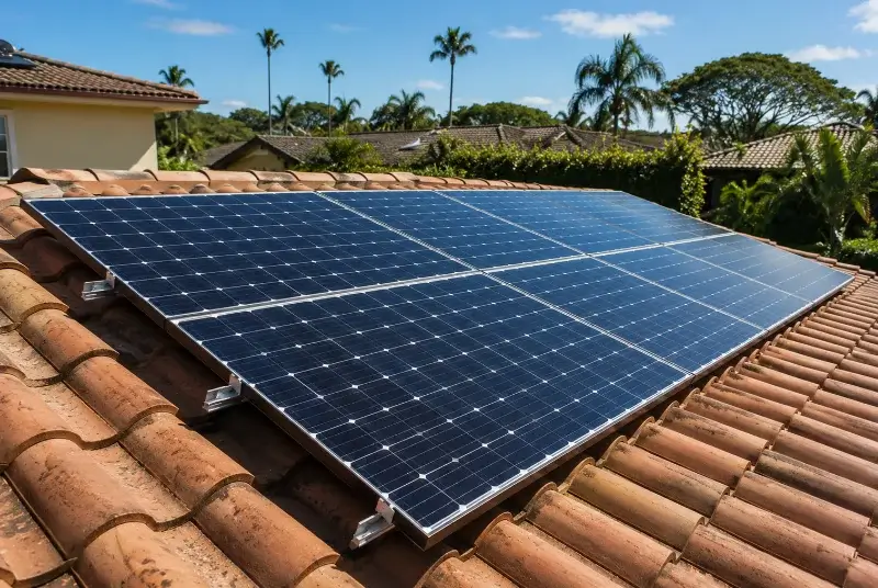 Installation de panneaux solaires à Mont-Louis